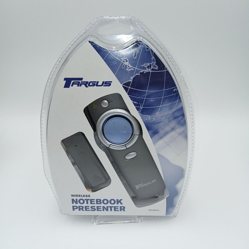 Targus PAUM30U Notebook Wireless Presenter Cursor Control Laser Pointer